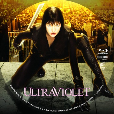 Ultraviolet (2006) Custom Blu-ray Disc Label
