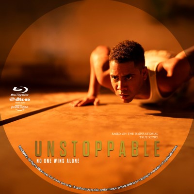 Unstoppable (2024) Custom Blu-ray Disc Label
