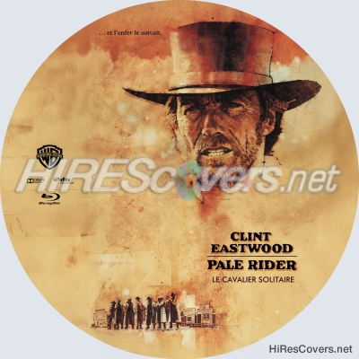 Click to view full size image
==============
Pale Rider (1985) Custom Blu-ray Disc Label
Pale Rider (1985) Custom Blu-ray Disc Label
