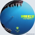 Meg 2 The Trench (2023) Custom Blu-ray Disc Label