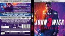 John Wick: Chapter 3 - Parabellum (2019) Retail UHD 4K Blu-ray Cover