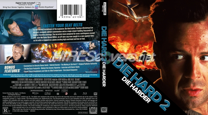 Click to view full size image
==============
Die Hard 2: Die Harder (1990) Custom UHD 4K Blu-ray Cover
Back edited from the steelbook edition.
Die Hard 2: Die Harder (1990) Custom UHD 4K Blu-ray Cover
Back edited from the steelbook edition.