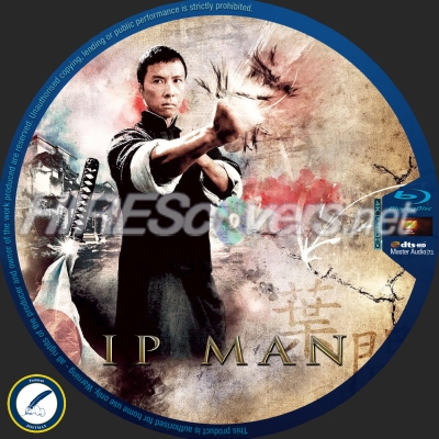 Ip_Man_V-2_Uhd Custom UHD 4K Blu-ray Disc Label
