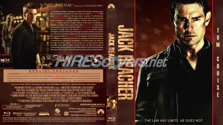Click to view full size image
==============
Jack Reacher (2012) Custom Blu-ray Cover
Jack Reacher (2012) Custom Blu-ray Cover