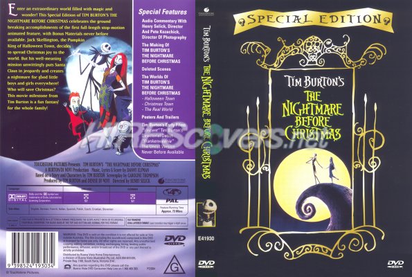 Click to view full size image
==============
The Nightmare Before Christmas Retail DVD Cover
The Nightmare Before Christmas Dvd Cover
Keywords: The_Nightmare_Before_Christmas nightmare007 The Nightmare Before Christmas Retail DVD Cover
The Nightmare Before Christmas Dvd Cover
Keywords: The_Nightmare_Before_Christmas nightmare007