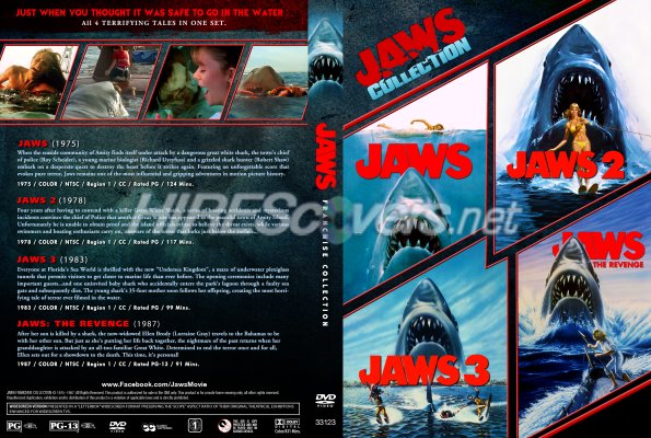 Click to view full size image
==============
JAWS - Franchise Collection Custom DVD Cover
My Space-saver for the JAWS Series... ;)
Keywords: Cinemink, Jaws, Collection, Series, Franchise, Revenge, Shark, Attack, Amity JAWS - Franchise Collection Custom DVD Cover
My Space-saver for the JAWS Series... ;)
Keywords: Cinemink, Jaws, Collection, Series, Franchise, Revenge, Shark, Attack, Amity