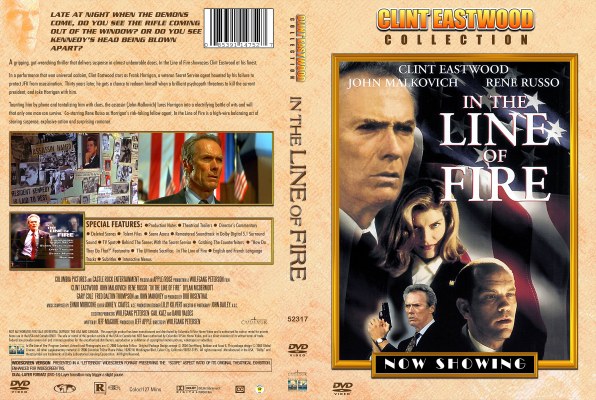 Click to view full size image
==============
In The Line of Fire (1993) Custom DVD Cover
Region 1, cstm I done for "The Clint Eastwood Collection".
Keywords: clint eastwood collection line of fire In The Line of Fire (1993) Custom DVD Cover
Region 1, cstm I done for "The Clint Eastwood Collection".
Keywords: clint eastwood collection line of fire