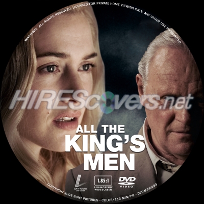 Click to view full size image
==============
All The Kings Men Custom DVD Disc Label
Keywords: All king's kings men All The Kings Men Custom DVD Disc Label
Keywords: All king's kings men