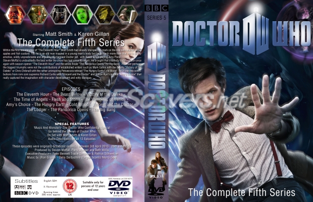 Click to view full size image
==============
Doctor Who complete series 5 Custom DVD Cover
Doctor Who complete series 5 Custom DVD Cover