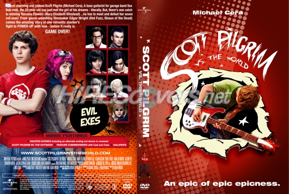 Click to view full size image
==============
Scott Pilgrim vs. The World Custom DVD Cover
Scott Pilgrim vs. The World Custom DVD Cover
