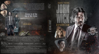John Wick 3 (2019) Blu-ray Cover