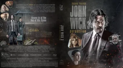 John Wick 3 (2019) Blu-ray Cover