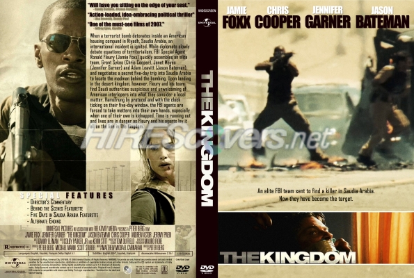 Click to view full size image
==============
Kingdom, The Custom DVD Cover
The Kingdom (2007)
Keywords: Kingdom Foxx Garner Cooper Bateman Berg Gutterballs Kingdom, The Custom DVD Cover
The Kingdom (2007)
Keywords: Kingdom Foxx Garner Cooper Bateman Berg Gutterballs