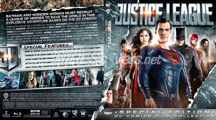Click to view full size image
==============
Justice League (2017) Custom UHD 4K Blu-ray Cover
4K Ultra HD Cover for "Justice League" (2017). Part of the "DC Comics Film Collection" of custom covers and labels.
If you use this, please take the time to rate and comment. Please do not upload my covers to any other sites.
Justice League (2017) Custom UHD 4K Blu-ray Cover
4K Ultra HD Cover for "Justice League" (2017). Part of the "DC Comics Film Collection" of custom covers and labels.
If you use this, please take the time to rate and comment. Please do not upload my covers to any other sites.