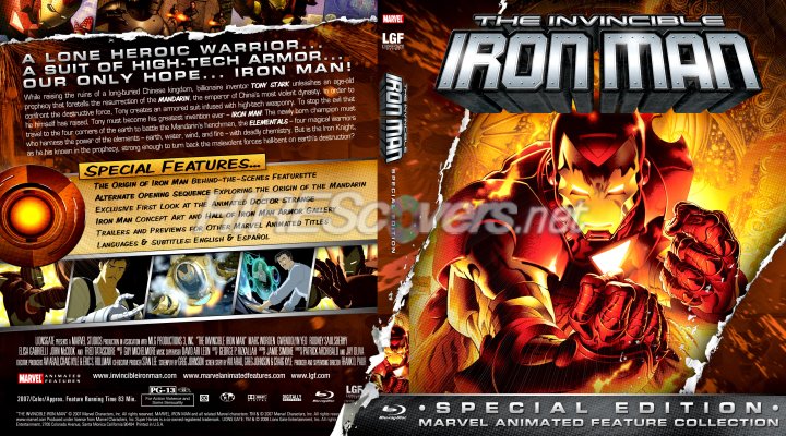 Click to view full size image
==============
The Invincible Iron Man (2007) Custom Blu-ray Cover
Blu-Ray Cover for "The Invincible Iron Man." Part of the "Marvel Animated Feature Collection" of custom covers and labels.
The Invincible Iron Man (2007) Custom Blu-ray Cover
Blu-Ray Cover for "The Invincible Iron Man." Part of the "Marvel Animated Feature Collection" of custom covers and labels.