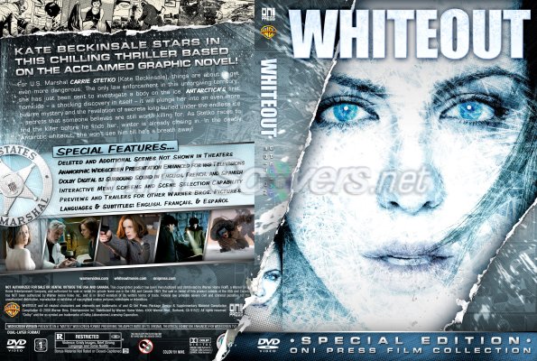 Click to view full size image
==============
Whiteout (2009) Custom DVD Cover
DVD Cover for "Whiteout." Part of the "Oni Press Film Collection" of custom covers and labels.
If you use this, please take the time to rate and comment. Please do not upload my covers to any other sites.
Whiteout (2009) Custom DVD Cover
DVD Cover for "Whiteout." Part of the "Oni Press Film Collection" of custom covers and labels.
If you use this, please take the time to rate and comment. Please do not upload my covers to any other sites.