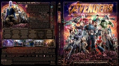 Avengers: Infinity War (2018) Blu-ray Cover