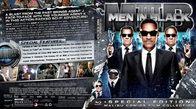 Men In Black III (2012) Blu-ray Cover
