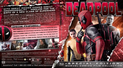 Deadpool (2016) Blu-ray Cover