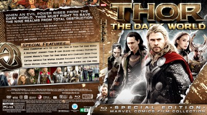 Thor: The Dark World (2013) Blu-ray Cover