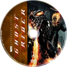 Marvel Superhero Series: Ghost Rider DVD Disc Label