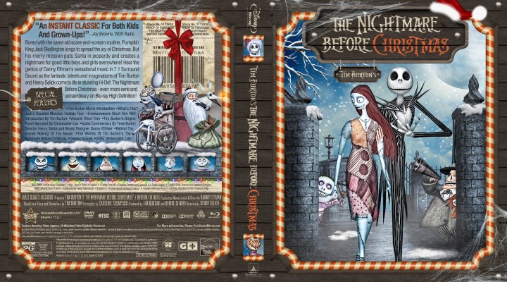 The Nightmare Before Christmas Custom Blu-ray Cover
Keywords: The Nightmare Before Christmas Tim Burton Halloween Pumpkin