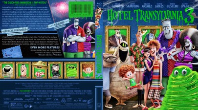 Hotel Transylvania 3 Blu-ray Cover