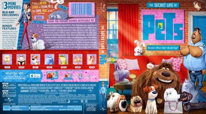 The Secret Life of Pets Blu-ray Cover