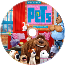 The Secret Life of Pets Blu-ray Disc Label