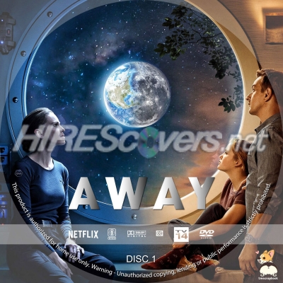 Click to view full size image
==============
Away, Disc 1 (2020 TV Series) Custom DVD Disc Label
requested by moose1992
Please have the courtesy to leave a comment if you download this - THANKS :)
Away, Disc 1 (2020 TV Series) Custom DVD Disc Label
requested by moose1992
Please have the courtesy to leave a comment if you download this - THANKS :)