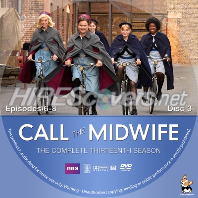 Click to view full size image
==============
Call The Midwife - Season 13, Disc 3 Custom DVD Disc Label
requested by dick53
Please have the courtesy to leave a comment if you download this - THANKS :)
Call The Midwife - Season 13, Disc 3 Custom DVD Disc Label
requested by dick53
Please have the courtesy to leave a comment if you download this - THANKS :)