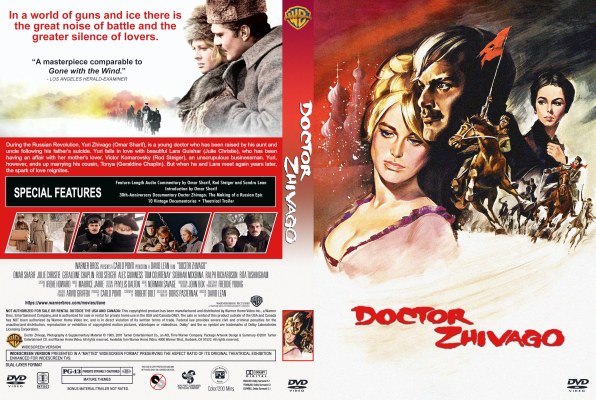 Doctor Zhivago Custom DVD Cover
requested by HigginsNorman8
Please have the courtesy to leave a comment if you download this - THANKS :)
