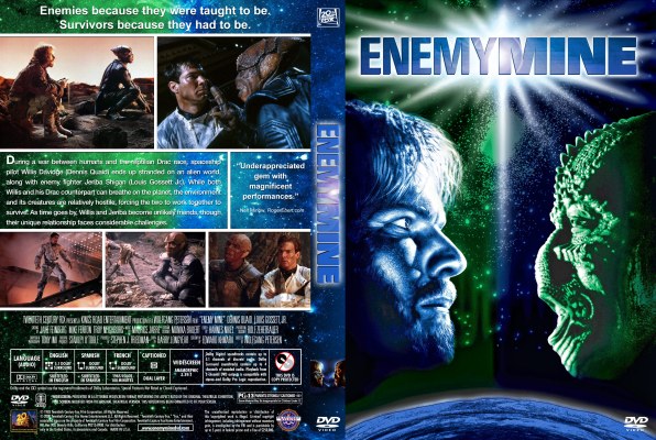 Click to view full size image
==============
Enemy Mine Custom DVD Cover
requested by AmosAndy1980
Please have the courtesy to leave a comment if you download this - THANKS :)
Enemy Mine Custom DVD Cover
requested by AmosAndy1980
Please have the courtesy to leave a comment if you download this - THANKS :)