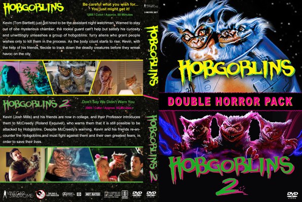 Click to view full size image
==============
Hobgoblins Double Feature Custom DVD Cover
Requested by TheMovieManiac
Please have the courtesy to leave a comment if you download this - THANKS :)
Hobgoblins Double Feature Custom DVD Cover
Requested by TheMovieManiac
Please have the courtesy to leave a comment if you download this - THANKS :)