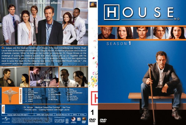 Click to view full size image
==============
House M.D. - Season 1 (Spanning Spine) Custom DVD Cover
requested by tomboy53
Please have the courtesy to leave a comment if you download this - THANKS :)
House M.D. - Season 1 (Spanning Spine) Custom DVD Cover
requested by tomboy53
Please have the courtesy to leave a comment if you download this - THANKS :)