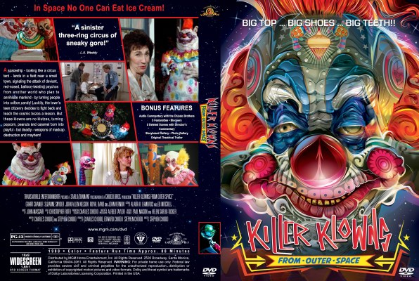 Killer Klowns From Outer Space Custom DVD Cover
requested by KennethWhite
Please have the courtesy to leave a comment if you download this - THANKS :)
