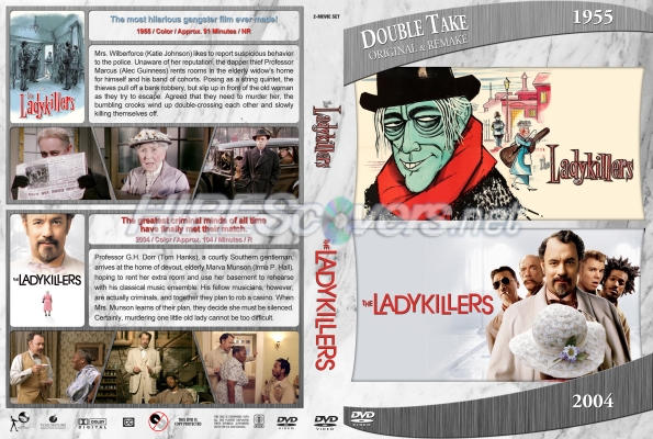 Click to view full size image
==============
The Ladykillers Double Feature Custom DVD Cover
Requested by btbilliot
Please have the courtesy to leave a comment if you download this - THANKS :)
The Ladykillers Double Feature Custom DVD Cover
Requested by btbilliot
Please have the courtesy to leave a comment if you download this - THANKS :)