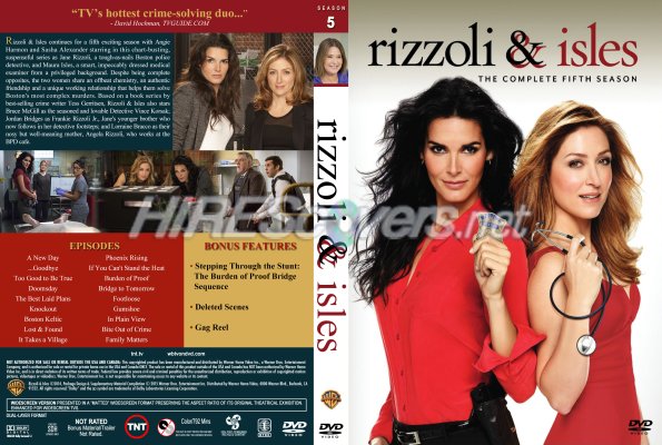 Click to view full size image
==============
Rizzoli & Isles - Season 5 Custom DVD Cover
fulfilling a request
My R1 cover (made to match seasons 1-4) for this terrific TNT TV series.
If you download this, please leave a comment - THANKS :)
Rizzoli & Isles - Season 5 Custom DVD Cover
fulfilling a request
My R1 cover (made to match seasons 1-4) for this terrific TNT TV series.
If you download this, please leave a comment - THANKS :)
