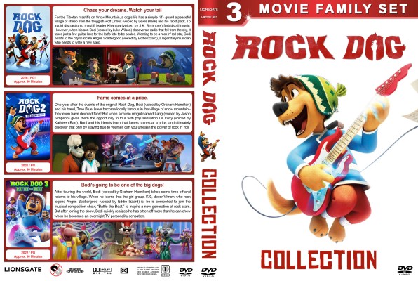 Rock Dog Collection Custom DVD Cover
requested by bawo62812
Please have the courtesy to leave a comment if you download this - THANKS :)
