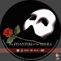 Phantom of The Opera Custom DVD Disc Label