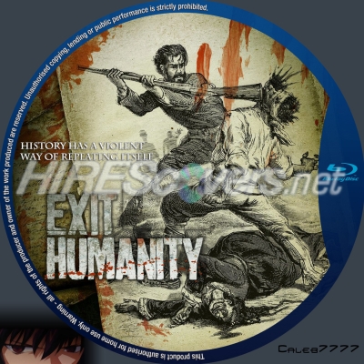 Click to view full size image
==============
Exit Humanity Custom Blu-ray Disc Label
Exit Humanity Custom Blu-ray Disc Label