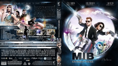 Men in Black: International (2019) Blu-ray Cover