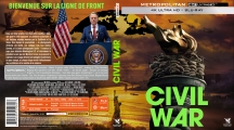 Civil War (2024) Custom UHD 4K Blu-ray Cover