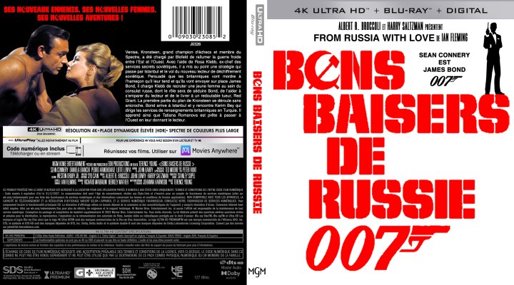From Russia With Love (1963) Custom UHD 4K Blu-ray Cover
Requested by Eatatjoes
