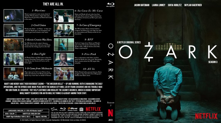 Click to view full size image
==============
Ozark Season 3 Custom Blu-ray Cover
Ozark Season 3 Custom Blu-ray Cover