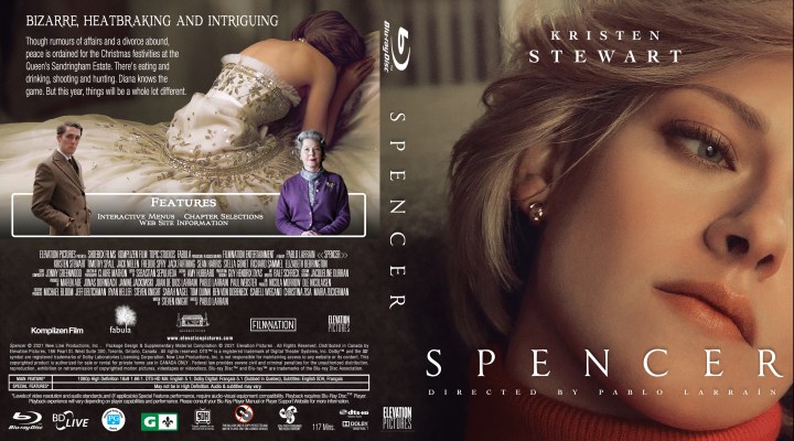 Click to view full size image
==============
Spencer (2021) Custom Blu-ray Cover
Spencer (2021) Custom Blu-ray Cover