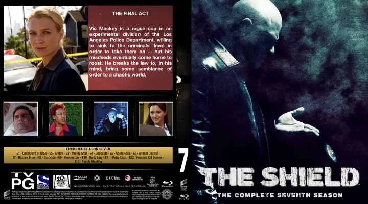Click to view full size image
==============
Shield, The Season 7 Custom Blu-ray Cover
Spanning spines
Requested by PaleRider72
Shield, The Season 7 Custom Blu-ray Cover
Spanning spines
Requested by PaleRider72