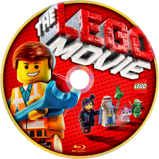 The Lego Movie Blu-ray Disc Label
