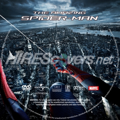Click to view full size image
==============
The Amazing Spider Man Custom DVD Disc Label
The Amazing Spider Man Custom DVD Disc Label