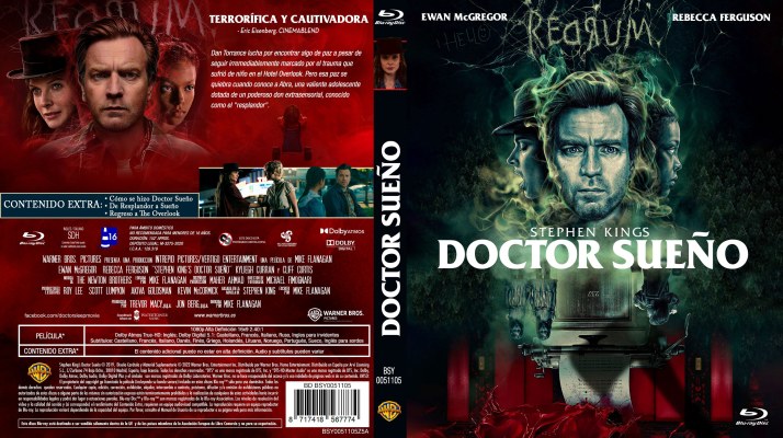 Click to view full size image
==============
Doctor Sleep (2019) Custom Blu-ray Cover
Doctor Sleep (2019) Custom Blu-ray Cover